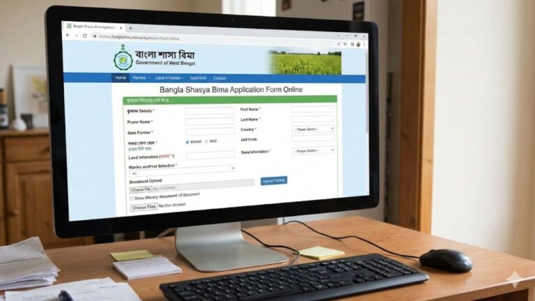 Bangla Shasya Bima Application Form