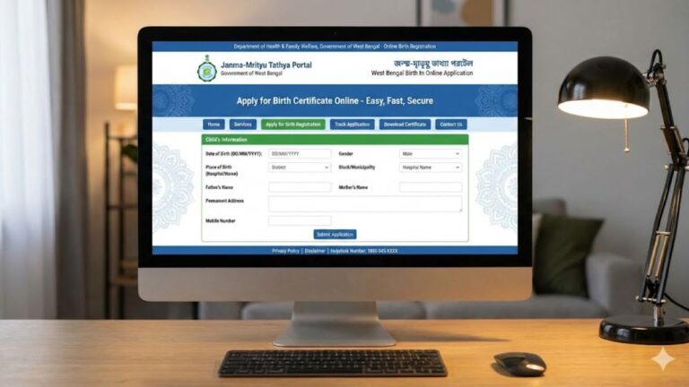 West Bengal Birth Certificate Online Apply