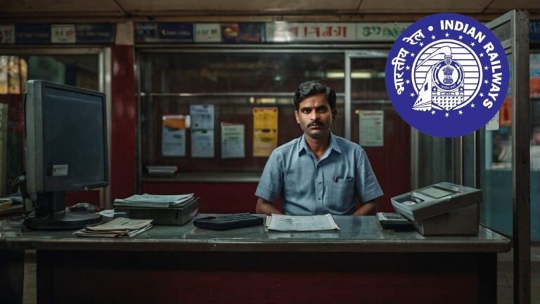 রেল স্টেশনে টিকিট ক্লার্ক নিয়োগ