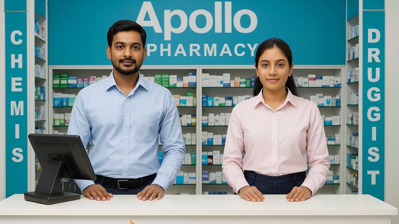 Apollo Pharmacy Apprentice Job 2025
